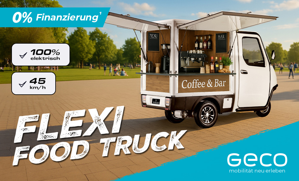 Elektroauto Food Truck45 km/h